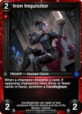 Iron Inquisitor: printing in Doombringer