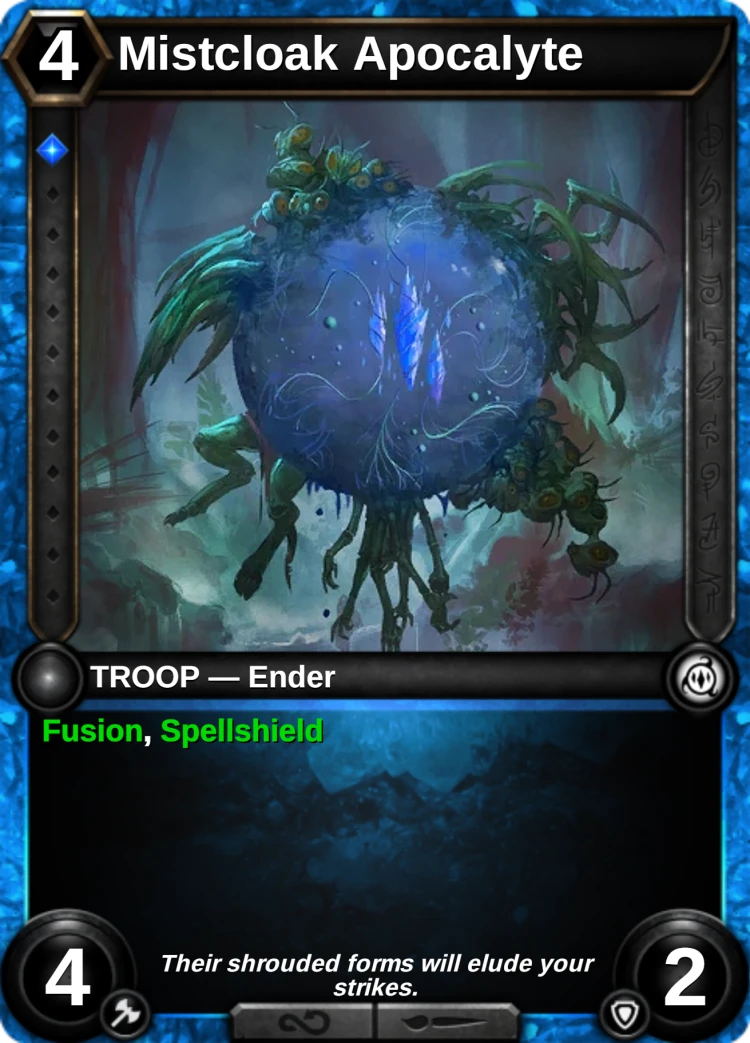 Mistcloak Apocalyte: the card
