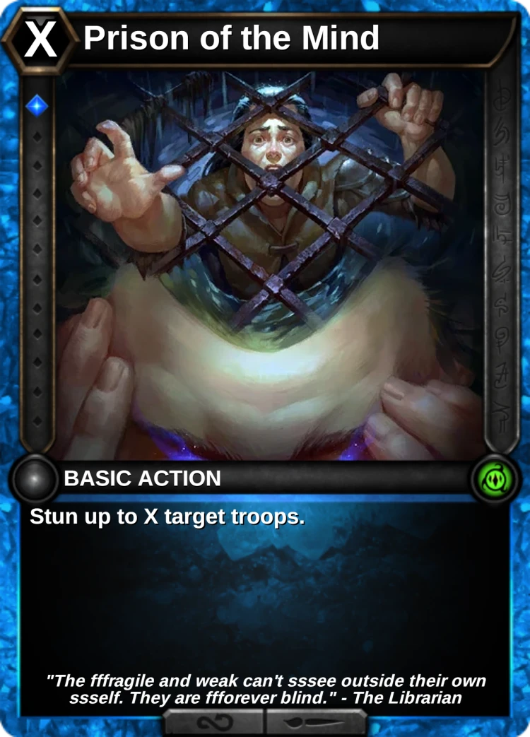 Prison of the Mind: the card