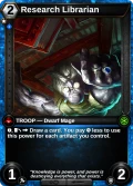 Research Librarian: printing in Shards of Fate