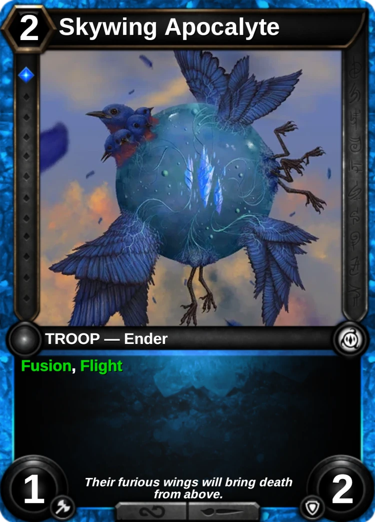 Skywing Apocalyte: the card