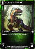 Locke's T-Wrex: printing in Doombringer