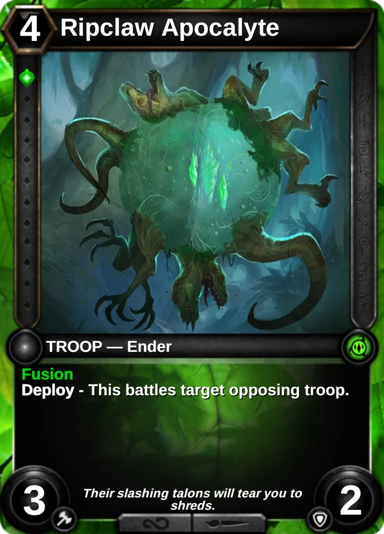 Ripclaw Apocalyte: the card