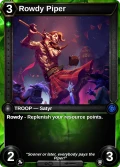 Rowdy Piper: printing in Doombringer