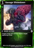 Savage Showdown: printing in Doombringer