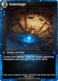 Sabotage: printing in Shards of Fate