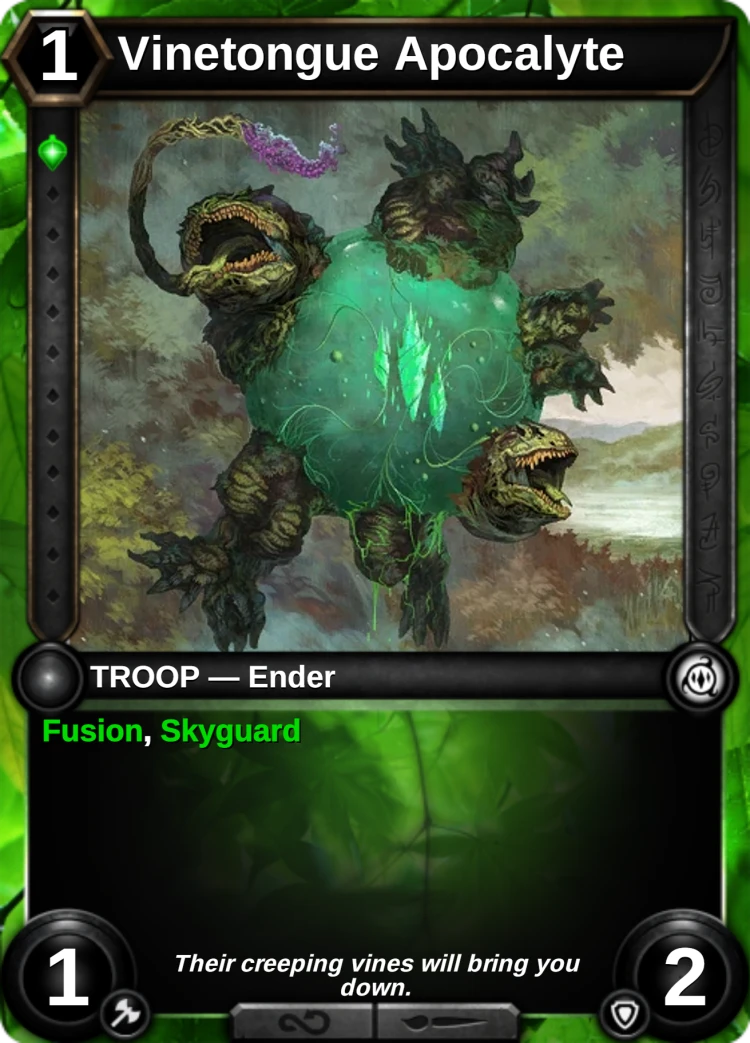 Vinetongue Apocalyte: the card