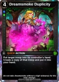 Dreamsmoke Duplicity: printing in Doombringer