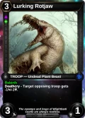 Lurking Rotjaw: printing in Doombringer