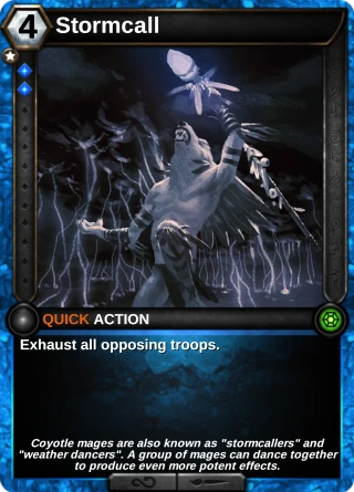 Stormcall: the card this item changes