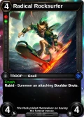 Radical Rocksurfer: printing in Doombringer