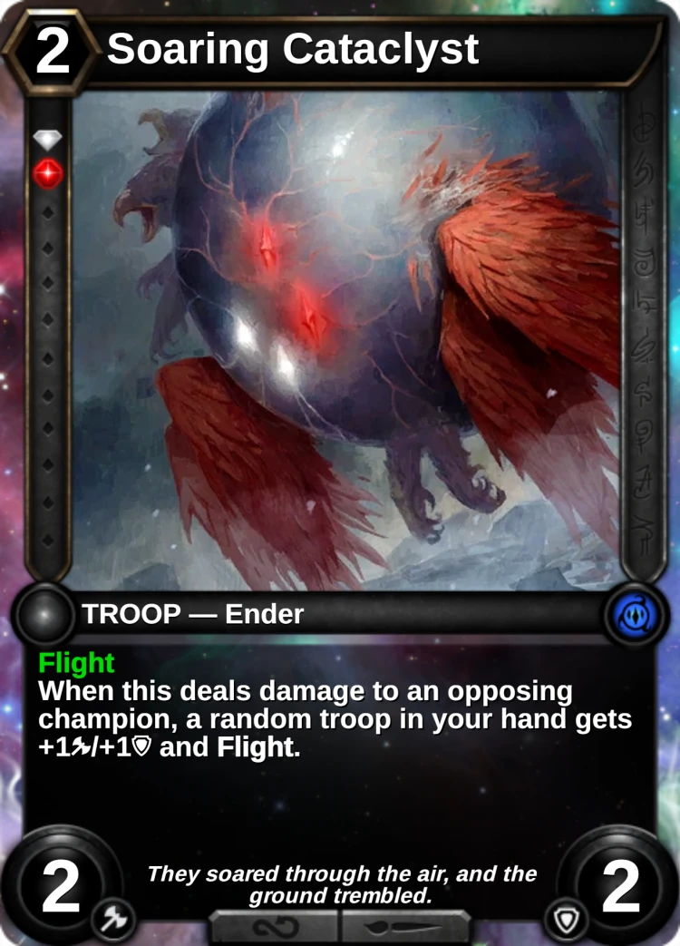 Soaring Cataclyst: the card