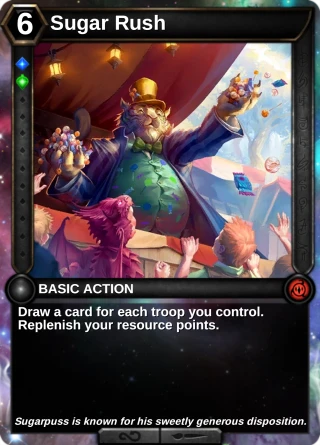 Sugar Rush: the card this item changes