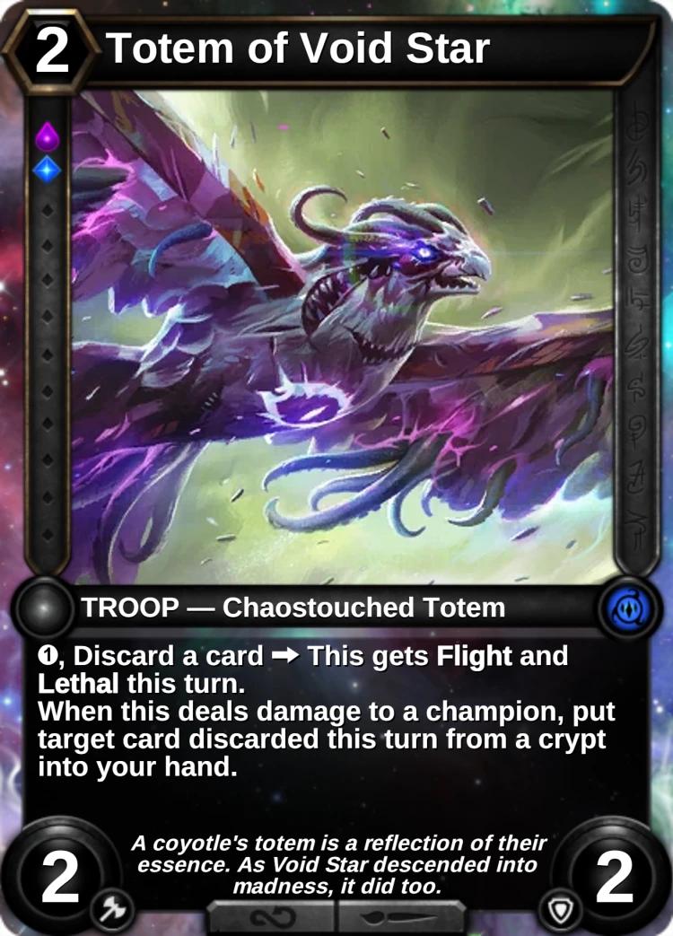 Totem of Void Star: the card