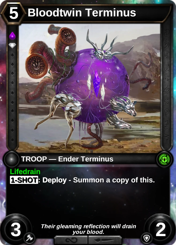 Bloodtwin Terminus: the card