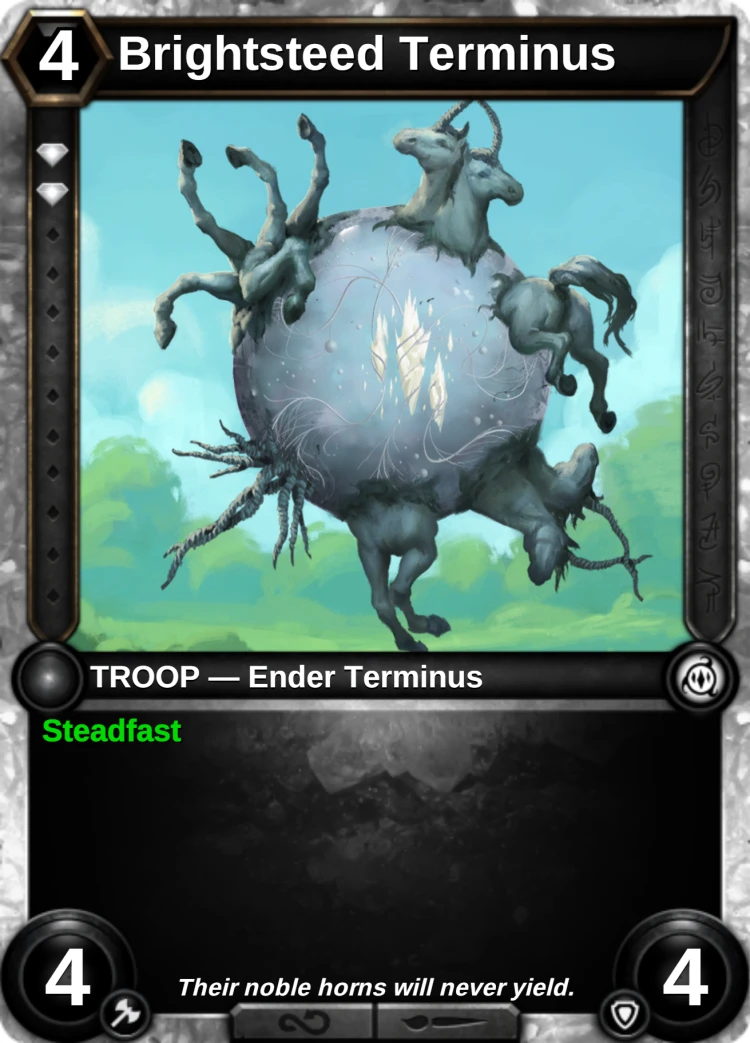 Brightsteed Terminus: the card