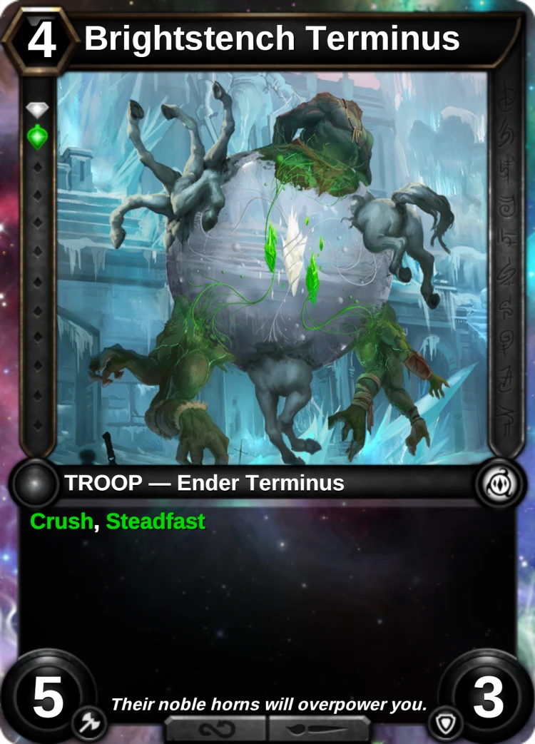 Brightstench Terminus: the card