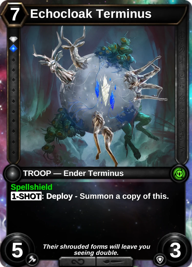 Echocloak Terminus: the card