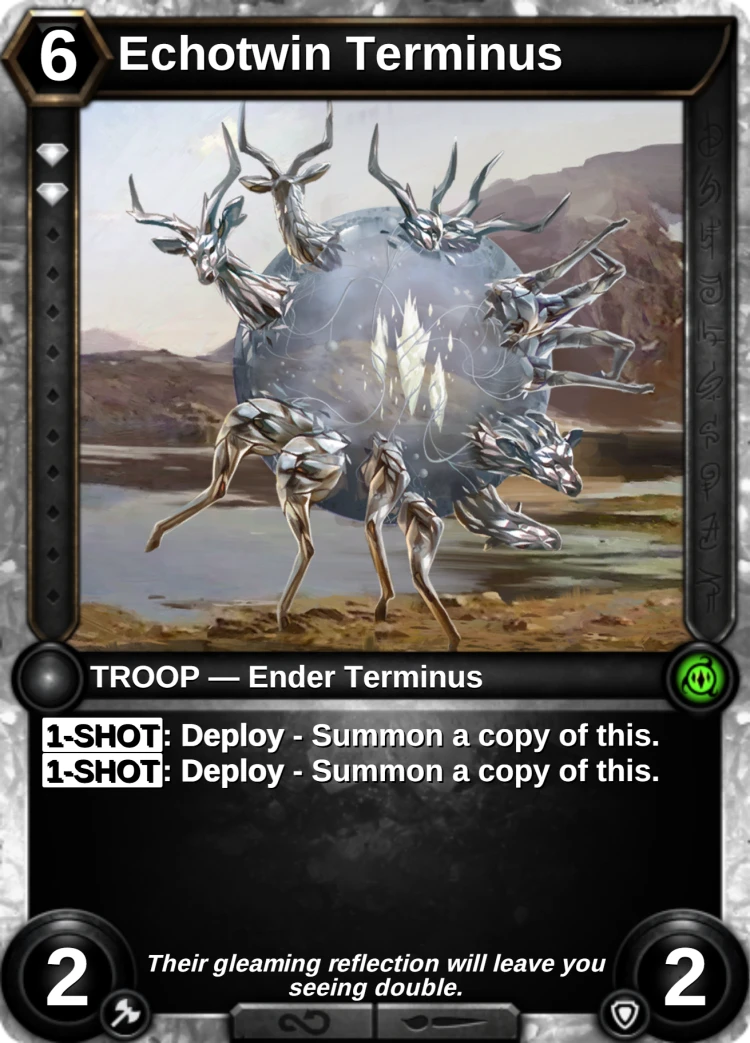 Echotwin Terminus: the card