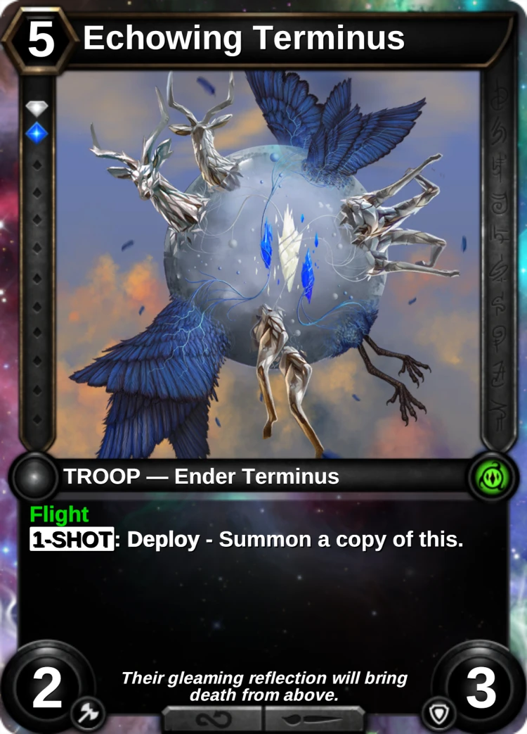 Echowing Terminus: the card