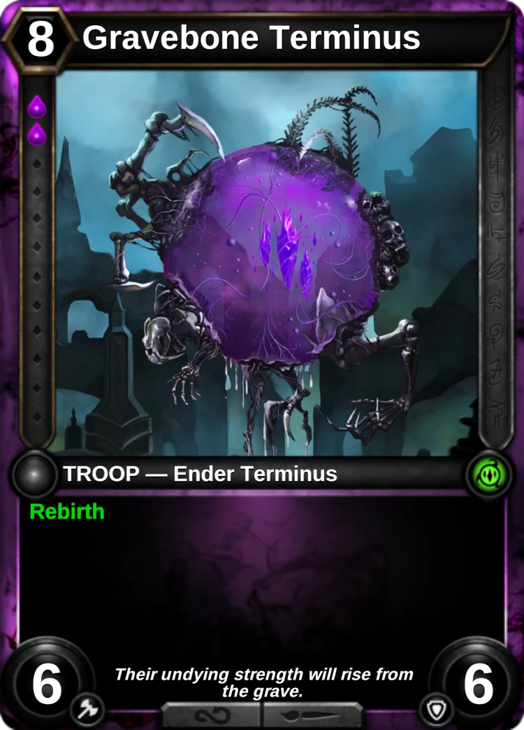 Gravebone Terminus: the card