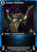 Zodiac Shaman: printing in Shards of Fate