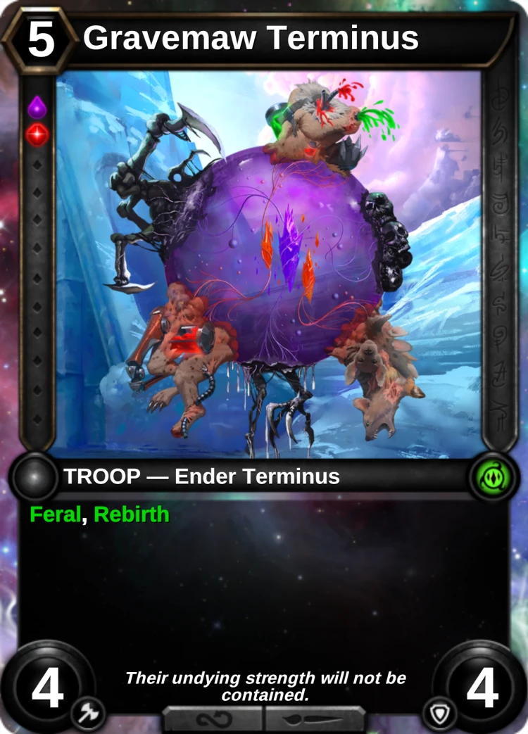 Gravemaw Terminus: the card