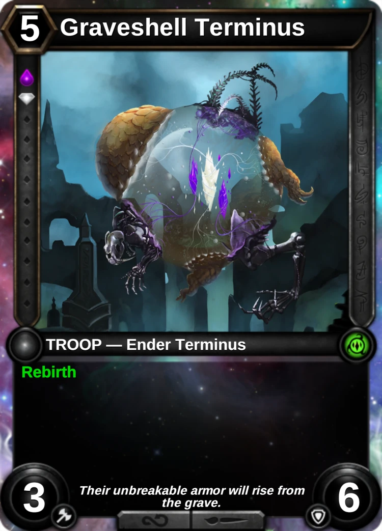 Graveshell Terminus: the card