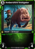 Ambershire Instigator: printing in Shards of Fate