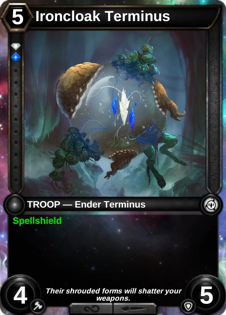 Ironcloak Terminus: the card
