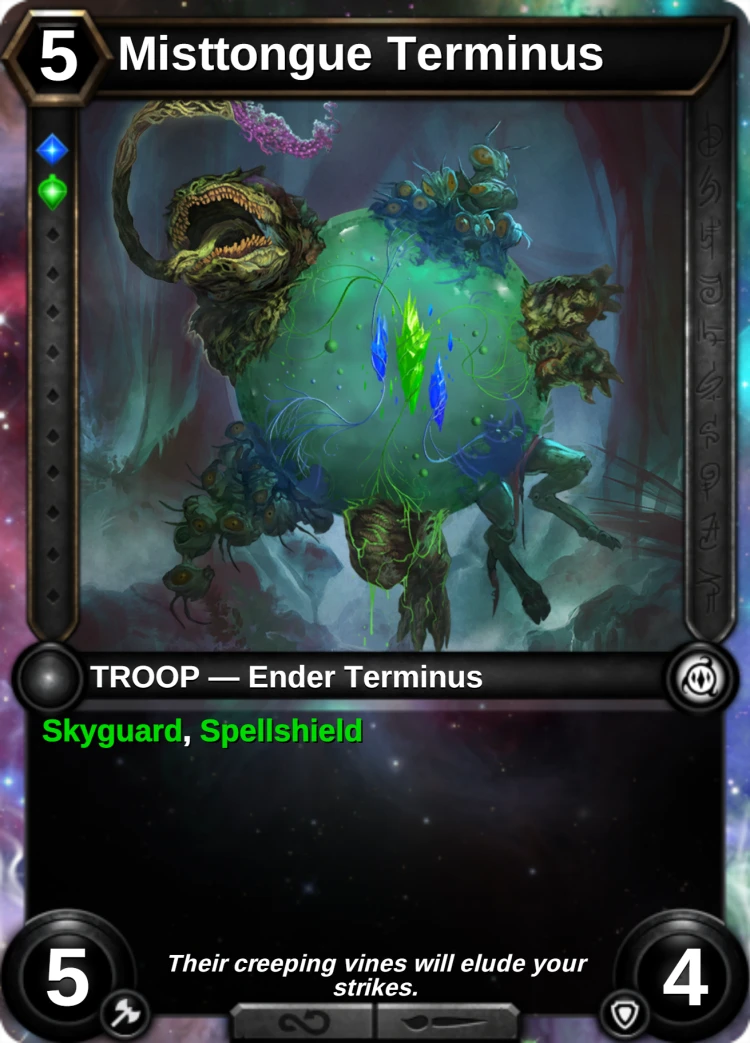 Misttongue Terminus: the card