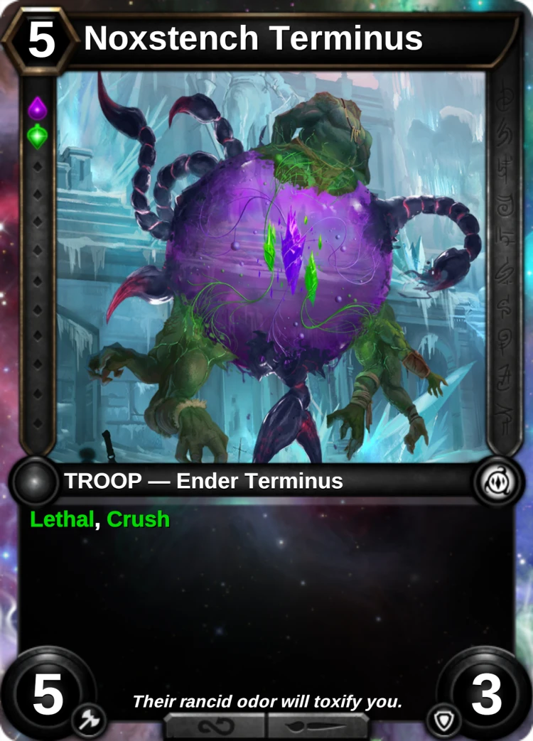 Noxstench Terminus: the card