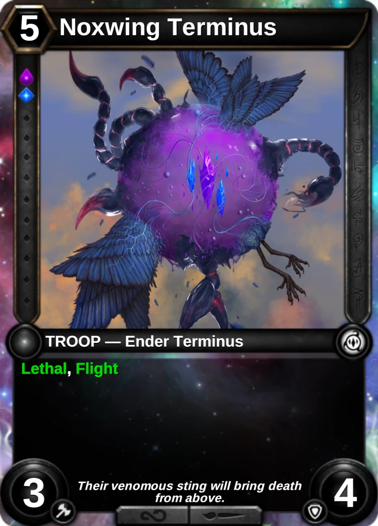 Noxwing Terminus: the card