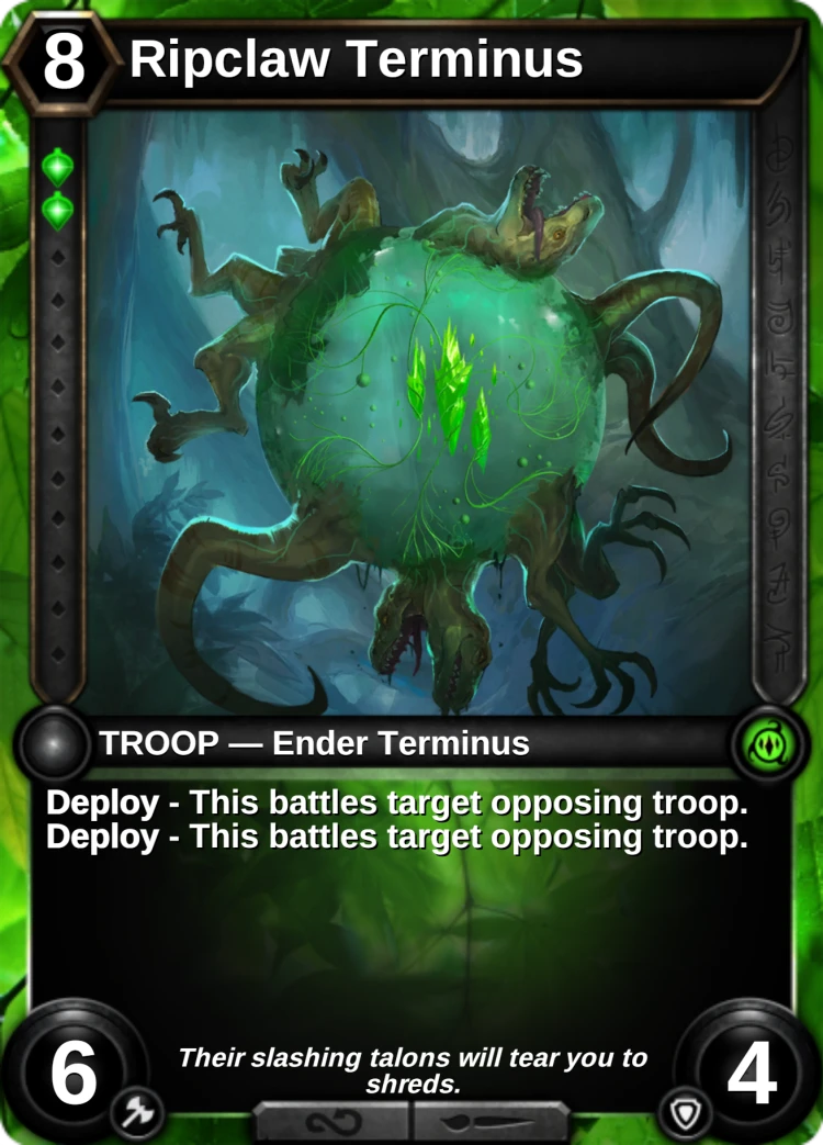 Ripclaw Terminus: the card
