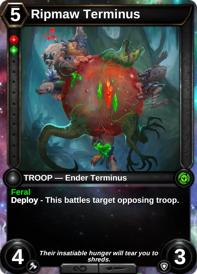 Ripmaw Terminus: the card