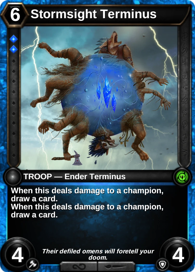 Stormsight Terminus: the card