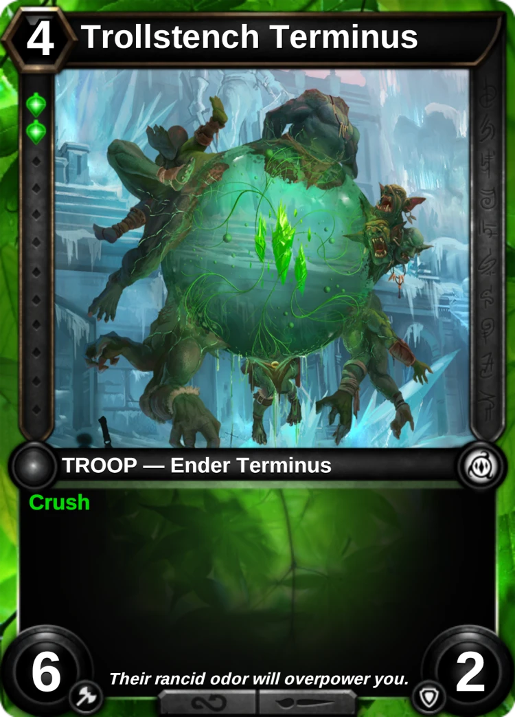 Trollstench Terminus: the card