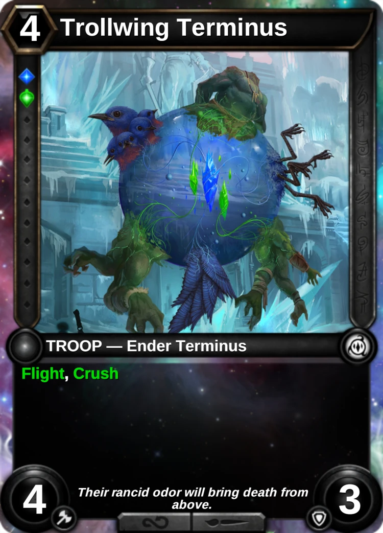 Trollwing Terminus: the card