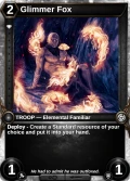 Glimmer Fox: alternate art in Doombringer