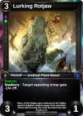 Lurking Rotjaw: alternate art in Doombringer