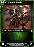 Cottontail Ronin: printing in Shards of Fate