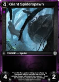 Giant Spiderspawn: printing in Doombringer Core Commons