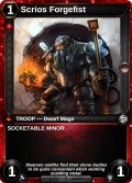 Scrios Forgefist: printing in Doombringer Core Commons
