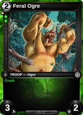 Feral Ogre: the card this item changes