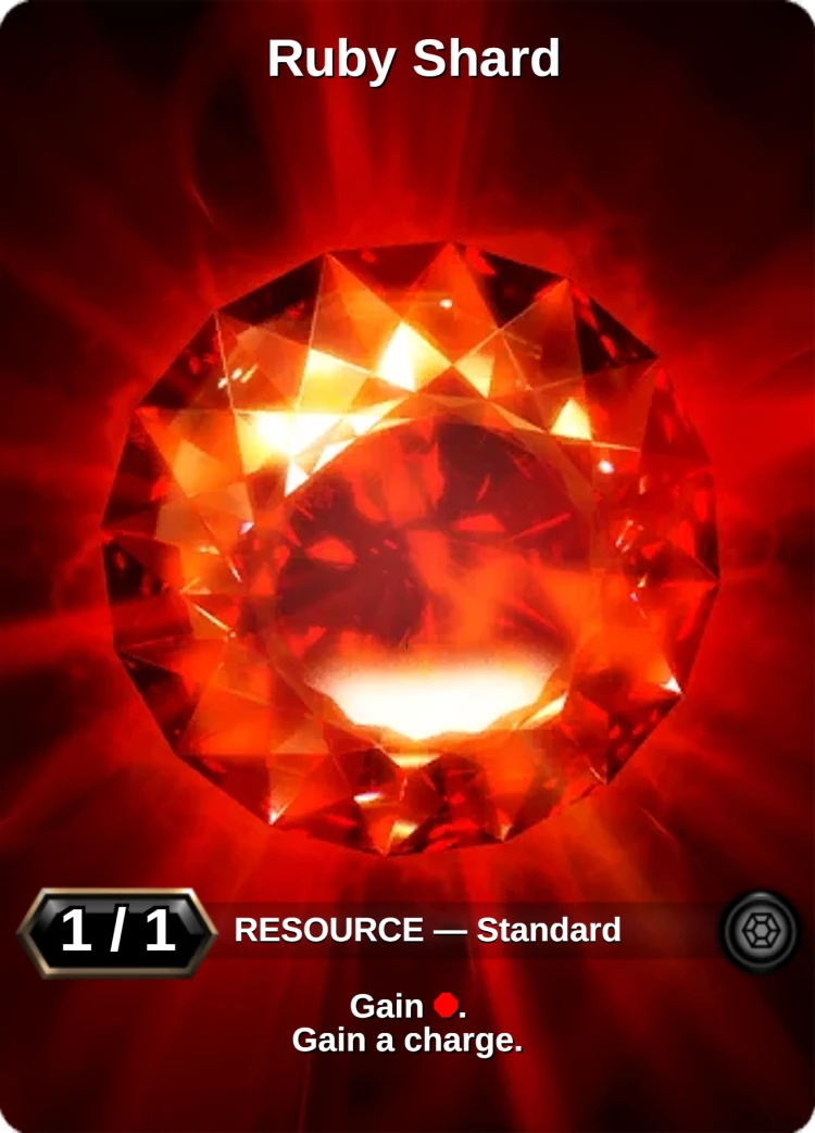 Ruby Shard: the card