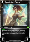 Dandelion Faerie: pve in Campaign: Chapter 1
