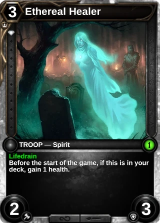 Ethereal Healer: the card this item changes