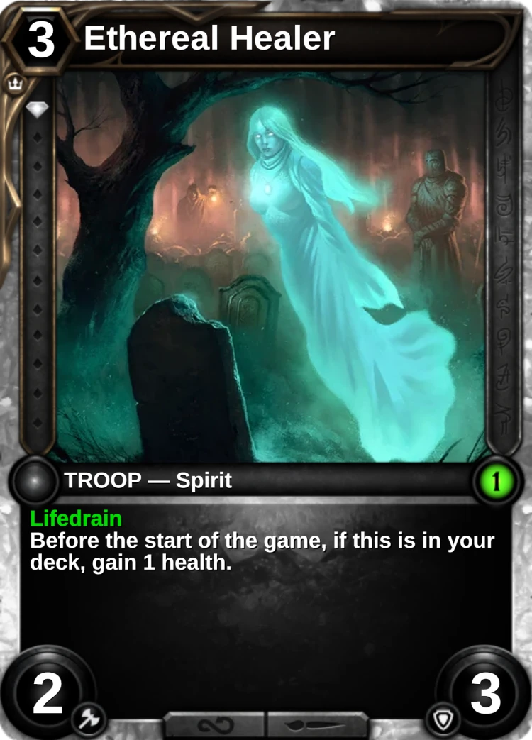 Ethereal Healer: the card