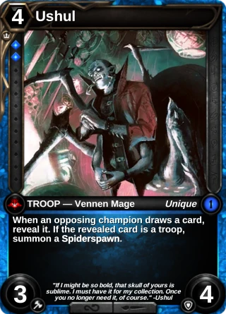 Ushul: the card this item changes