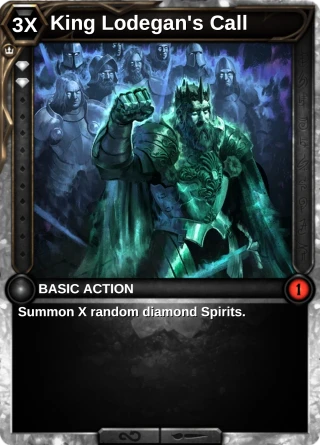 King Lodegan's Call: the card this item changes